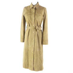 CELINE coat 2L075657E Goatskin beige 34