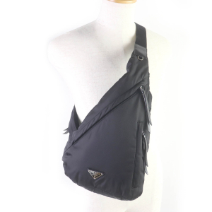 PRADA Shoulder Bag 2VZ092 Nylon black