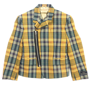 GUCCI Riders jacket 710795 wool yellow-green METAMORFOSI 46