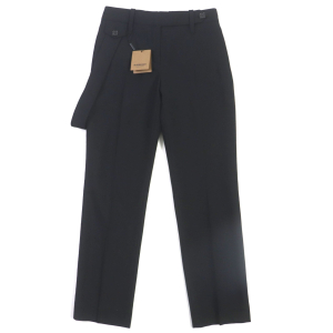 BURBERRY slacks 8046323 wool black 38