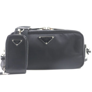 PRADA Shoulder Bag 1BH197 Nylon black
