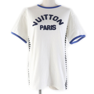LOUIS VUITTON Short sleeve T-shirt 1ABCFP cotton Ivory S