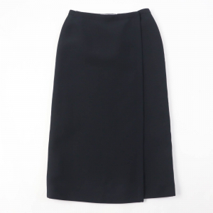 Christian Dior Wrap skirt 011J12A1166 wool black 40