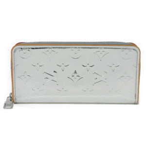 LOUIS VUITTON Long Wallet Purse M80808 Monogram Mirror Canvas Silver m