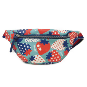 GUCCI Sling bag 502095 PVC canvas multicolor Chilled license Strawberr