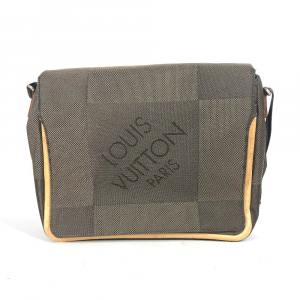 LOUIS VUITTON Shoulder Bag M93030 Damier Jean Canvas khaki Damier Jean