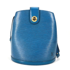 LOUIS VUITTON Shoulder Bag M52255 Epi Leather blue Epi Cluny PM Women 