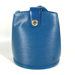LOUIS VUITTON Shoulder Bag M52255 Epi Leather blue Epi Cluny Women Use