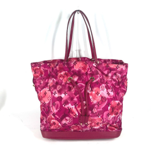 LOUIS VUITTON Tote Bag M94313 Leather / nylon pink Ikat Flower Floral 