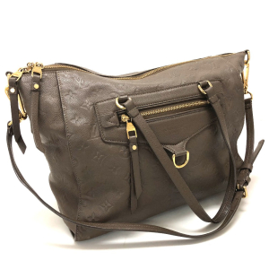 LOUIS VUITTON Handbag M43409 Monogram Ann Platt Leather Brown Monogram