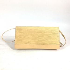 LOUIS VUITTON Shoulder Bag M5273A Epi Leather yellow Epi Honfleur Wome