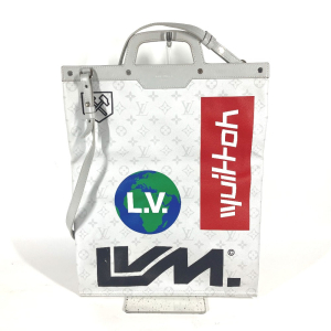 LOUIS VUITTON Tote Bag M44627 Monogram canvas white Monogram white Fla