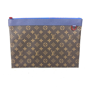LOUIS VUITTON Clutch bag M63048 Monogram canvas Brown Monogram Pochett