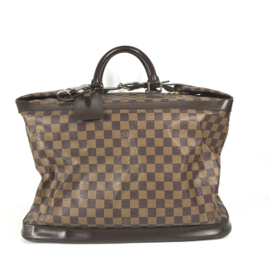 LOUIS VUITTON Boston Duffel bag N41160 Damier canvas Brown Damier Grim