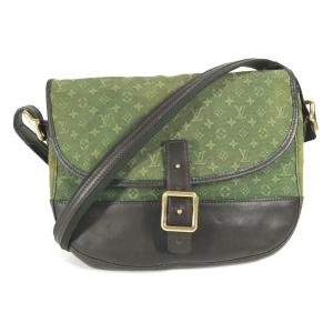 LOUIS VUITTON Shoulder Bag M92693 Monogram mini canvas Khaki green Mon