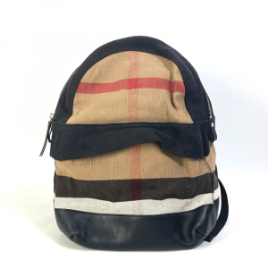 BURBERRY Backpack 3958527 Canvas / leather beige Backpack Mega Check P