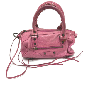 BALENCIAGA Handbag 232732 leather pink The Drum