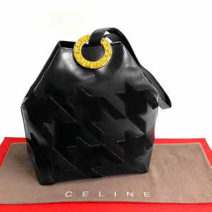 CELINE Shoulder Bag Calfskin black