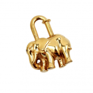 HERMES charm Gold Plated gold