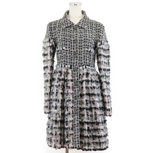 CHANEL coat Silk Polyamide multicolor 36