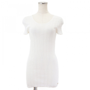 CHANEL tops Cotton nylon White white 38