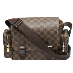 LOUIS VUITTON Shoulder Bag Damier canvas Brown Shoulder Bag Damier Rep