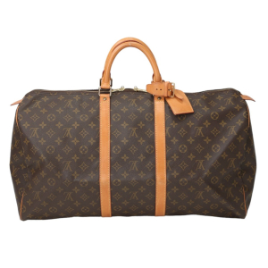 LOUIS VUITTON Boston Duffel bag M41424 Monogram canvas Brown Travel ba