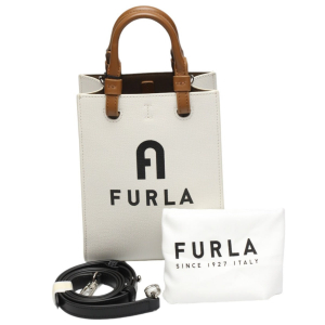 Furla Shoulder Bag WB00729-BX1230-1843S leather leather white Shoulder
