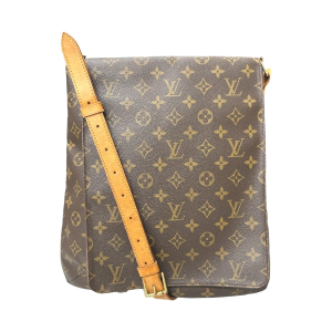 LOUIS VUITTON Shoulder Bag M51256 Monogram canvas Brown Monogram Muset