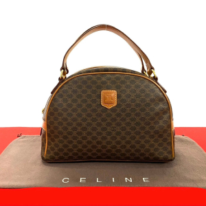 CELINE Handbag leather Brown