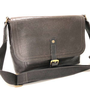 LOUIS VUITTON Shoulder Bag M92994 Utah leather Brown Utah Ohama mens U