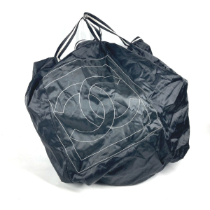 CHANEL Shoulder Bag Nylon black sportssports CC COCO Mark logo