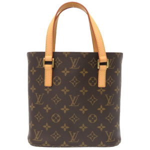 LOUIS VUITTON Handbag M51172 Monogram canvas Brown Monogram Vavan PM W
