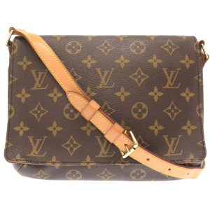 LOUIS VUITTON Shoulder Bag M51257 Monogram canvas Brown Monogram Muset