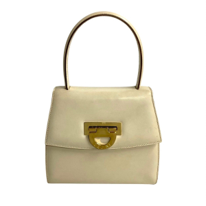 CELINE Handbag Calfskin white