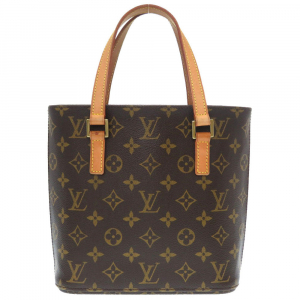 LOUIS VUITTON Handbag M51172 Monogram canvas Brown Monogram Vavan PM W
