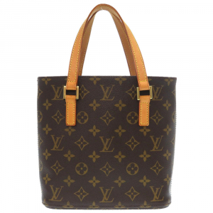 LOUIS VUITTON Handbag M51172 Monogram canvas Brown Monogram Vavan PM W