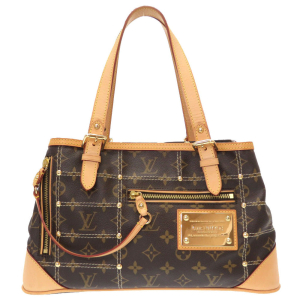 LOUIS VUITTON Handbag M40140 Monogram canvas Brown Monogram Rivette Wo