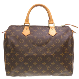 LOUIS VUITTON Handbag M41526 Monogram canvas Brown Monogram Speedy 30 