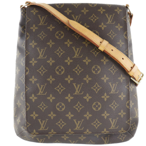 LOUIS VUITTON Shoulder Bag M51256 Monogram canvas Brown Musette Women 