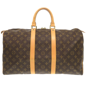 LOUIS VUITTON Boston Duffel bag M41428 Monogram canvas Brown Monogram 
