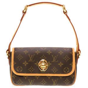 LOUIS VUITTON Shoulder Bag M40078 Monogram canvas Brown Monogram Tikal