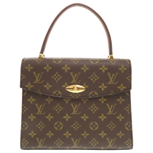 LOUIS VUITTON Handbag M51379 Monogram canvas Brown Monogram Malesherbe