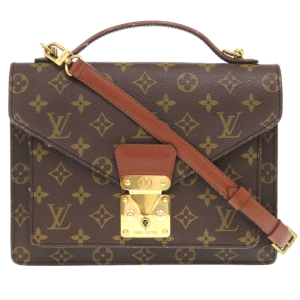LOUIS VUITTON Handbag M51185 Monogram canvas Brown Monogram Monceau me