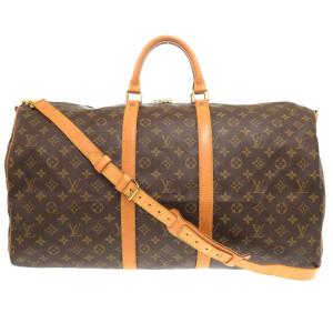 LOUIS VUITTON Boston Duffel bag M41414 Monogram canvas Brown Monogram 