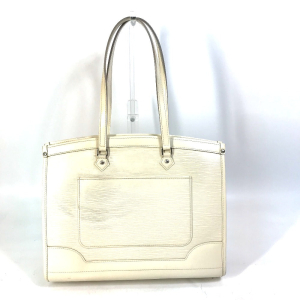 LOUIS VUITTON Shoulder Bag M5934J Epi Leather white Epi Madeleine GM W
