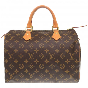 LOUIS VUITTON Handbag M41108 Monogram canvas Brown Monogram New Speedy