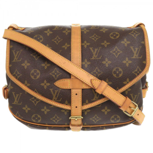 LOUIS VUITTON Shoulder Bag M42256 Monogram canvas Brown Monogram Saumu