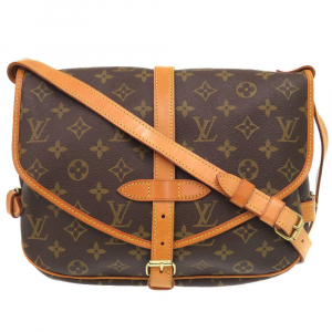 LOUIS VUITTON Shoulder Bag M42256 Monogram canvas Brown Monogram Saumu