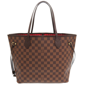 LOUIS VUITTON Tote Bag N51105 Damier canvas Brown Damier Neverfull MM 